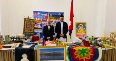 Nepali products including Pashmina shawls, tea and handicraft items have been promoted in Bahrain.